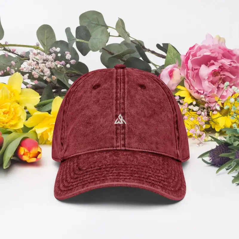 Vintage Cotton Twill Cap | Washed Out Vintage Fabric