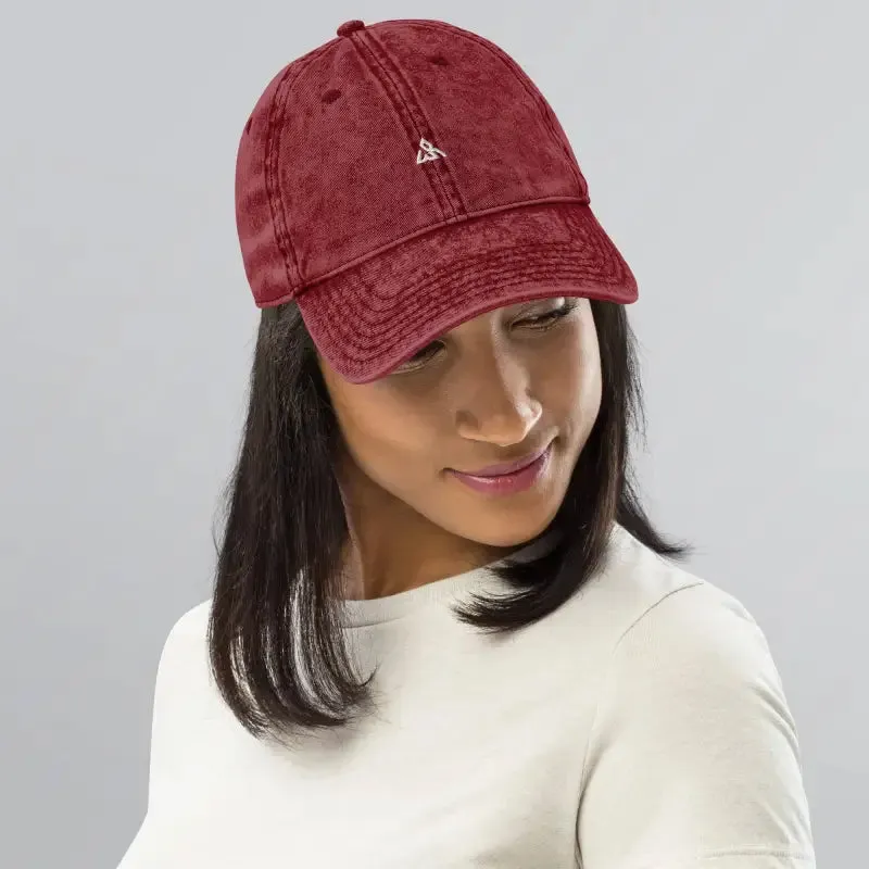 Vintage Cotton Twill Cap | Washed Out Vintage Fabric