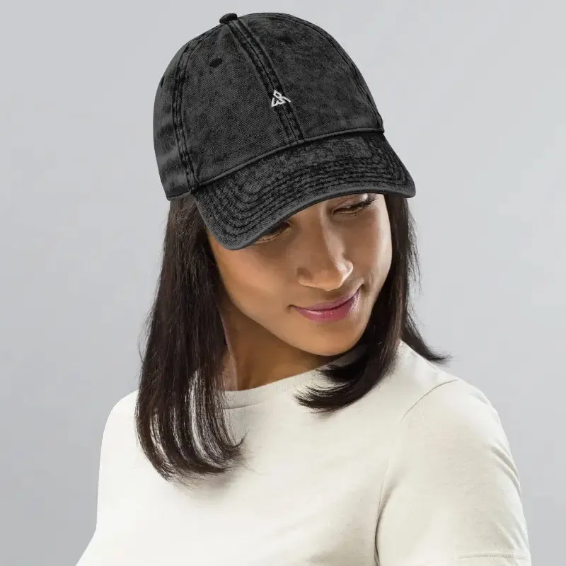 Vintage Cotton Twill Cap | Washed Out Vintage Fabric