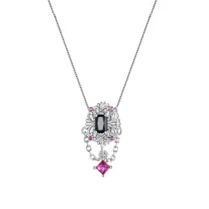 Vintage Fleur-de-lis Gothic Style Necklace