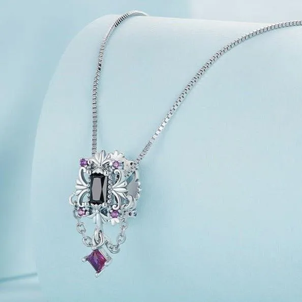 Vintage Fleur-de-lis Gothic Style Necklace