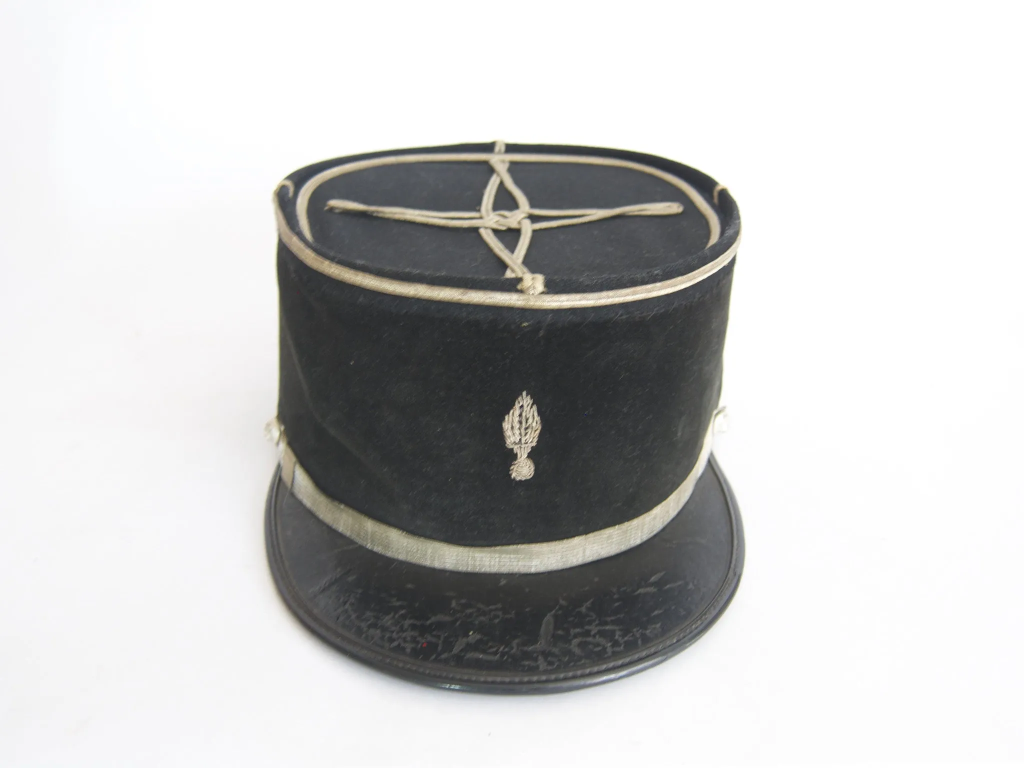 Vintage French Military Infantry Chasseurs Kepi Hat  (6 7/8)