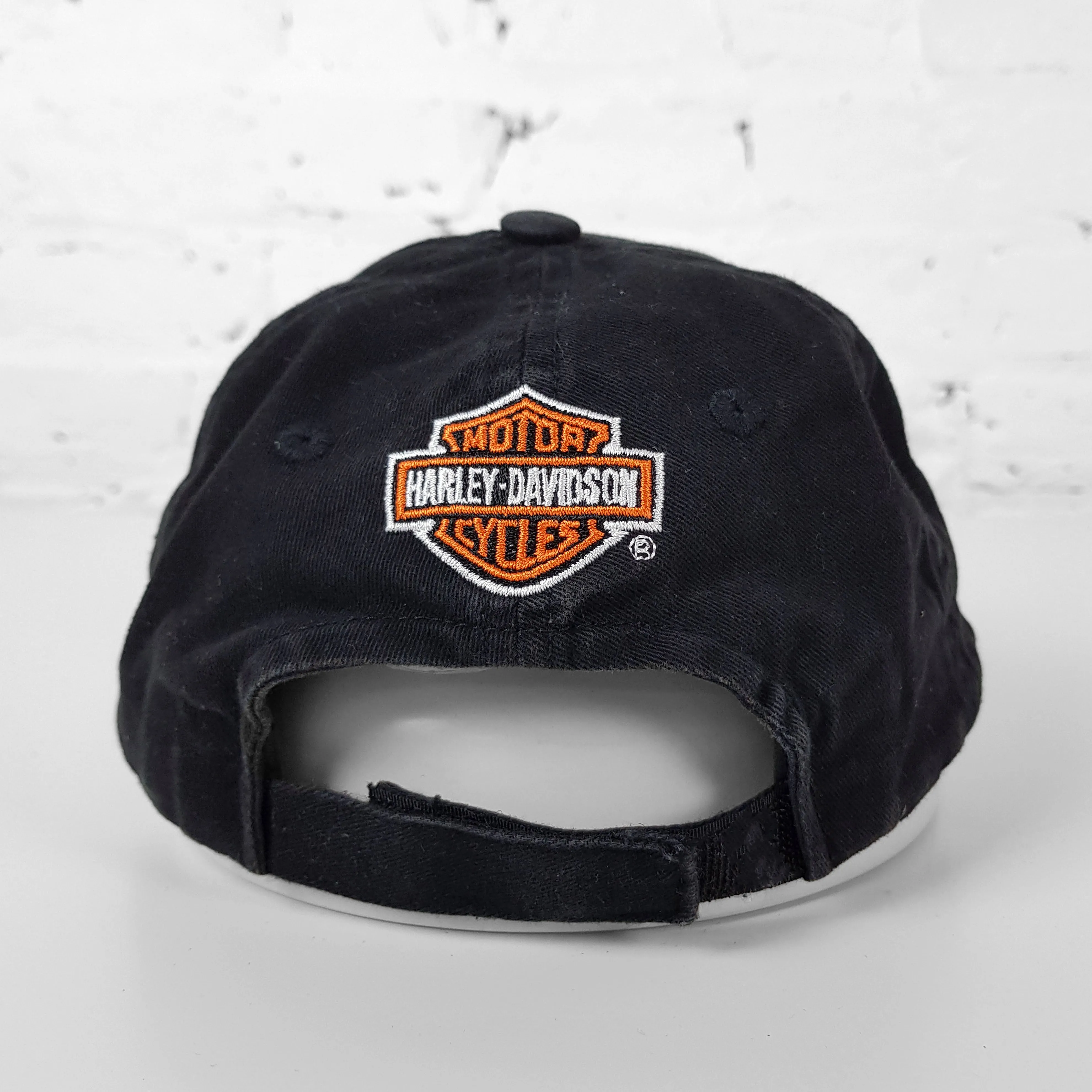 Vintage Harley Davidson Cap - Black - One Size
