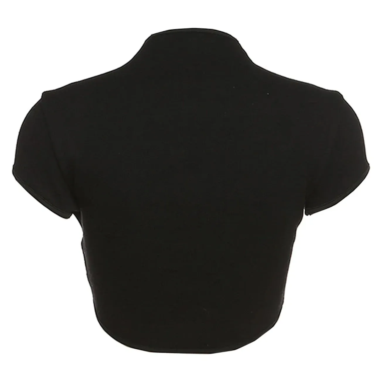 Vintage Hollow Out Slim Fit Tee