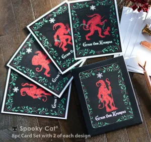 Vintage Krampus Cards Box Set (8pc)