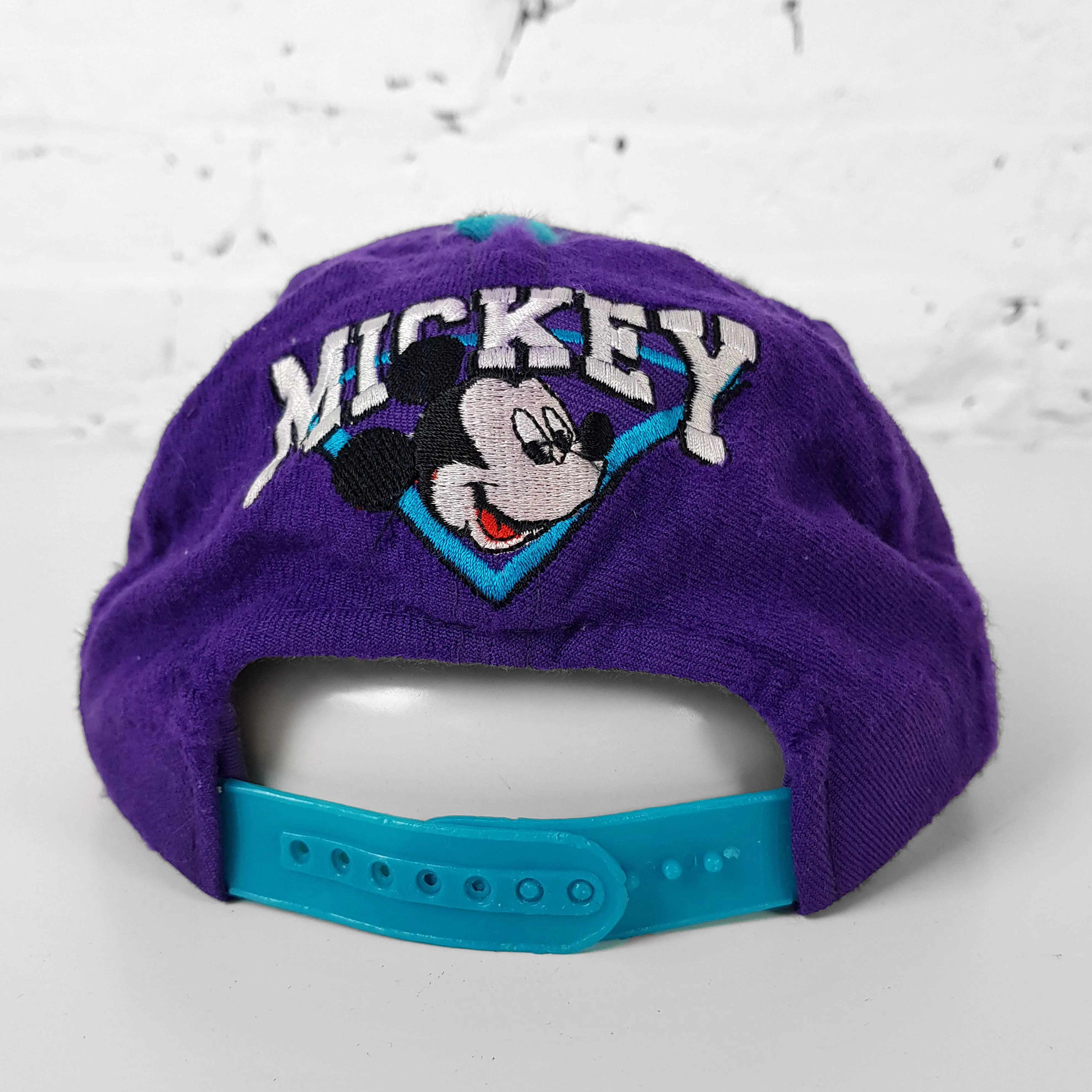 Vintage Mickey Mouse Cap - Purple - One Size