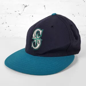 Vintage MLB Seattle Mariners Cap - Black/Blue