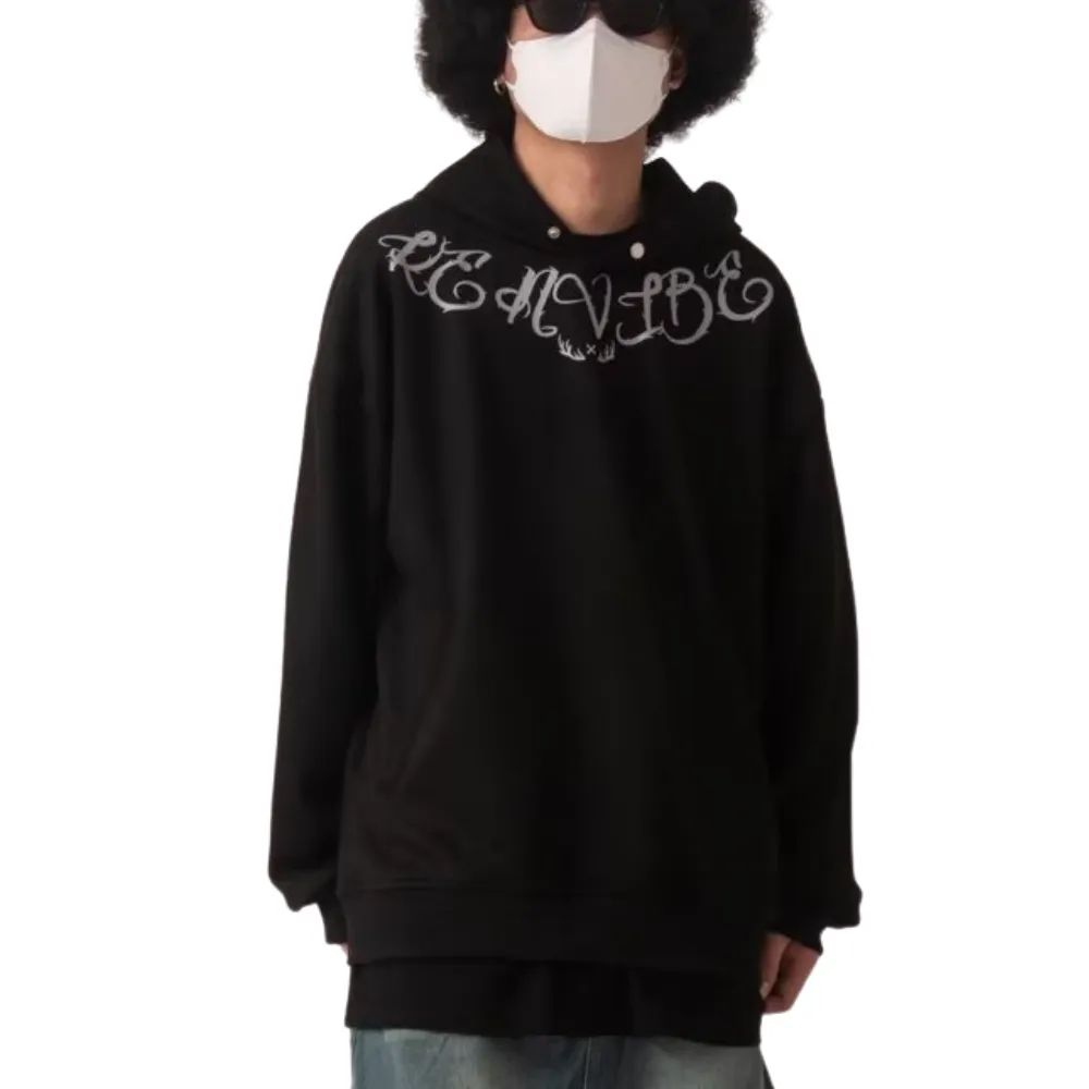 Vintage Solid Suede Hoodie