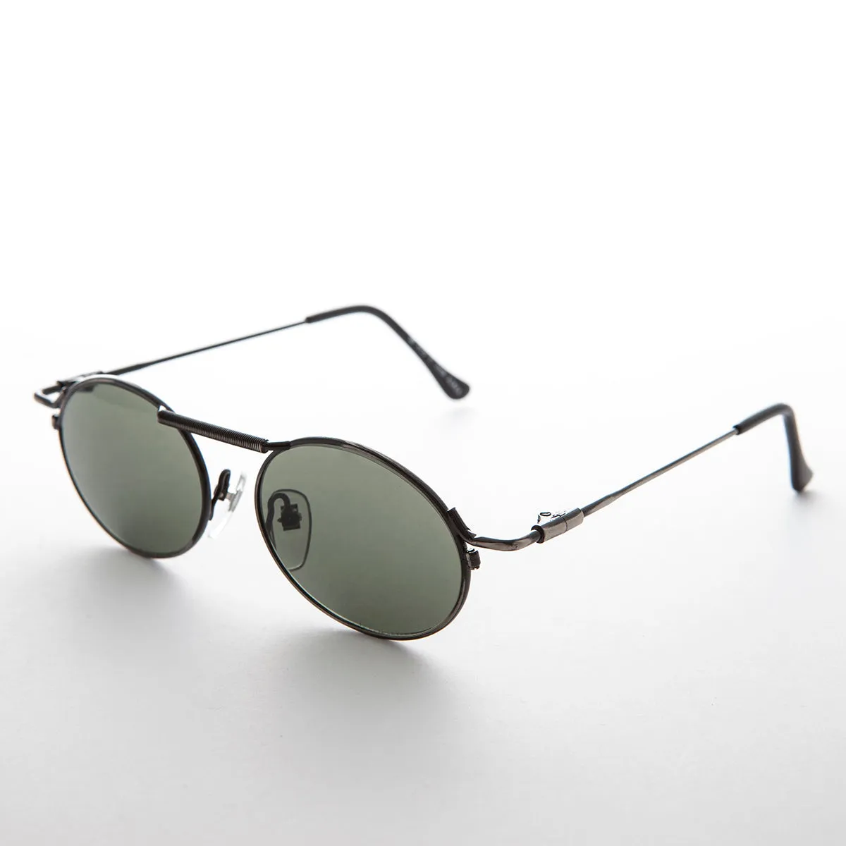 Vintage Steampunk Sunglass with Spring Brow Bar - Steamcon