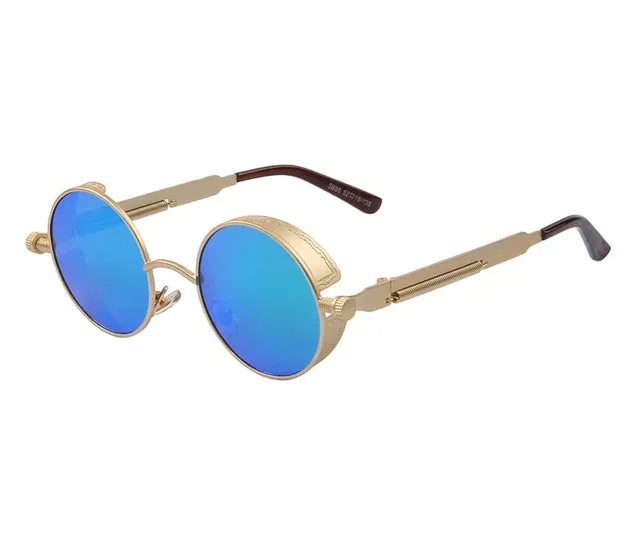 Vintage Women Steampunk Sunglasses UV400
