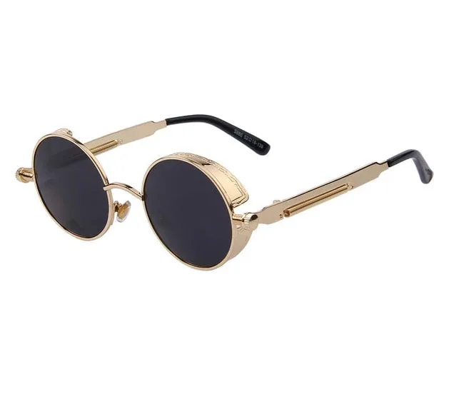 Vintage Women Steampunk Sunglasses UV400