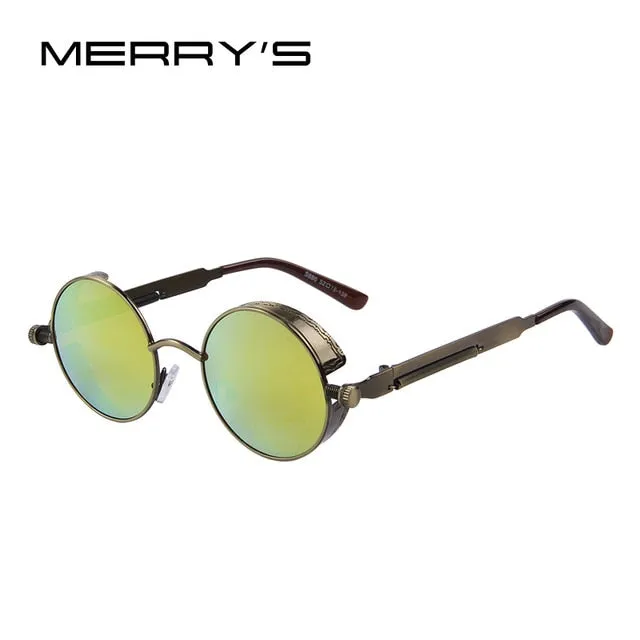 Vintage Women Steampunk Sunglasses UV400