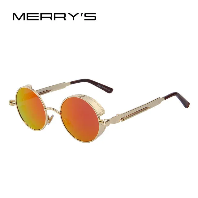 Vintage Women Steampunk Sunglasses UV400