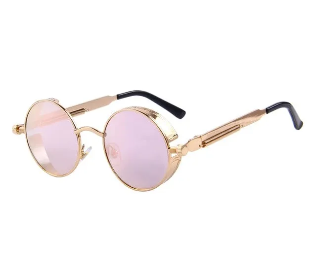 Vintage Women Steampunk Sunglasses UV400