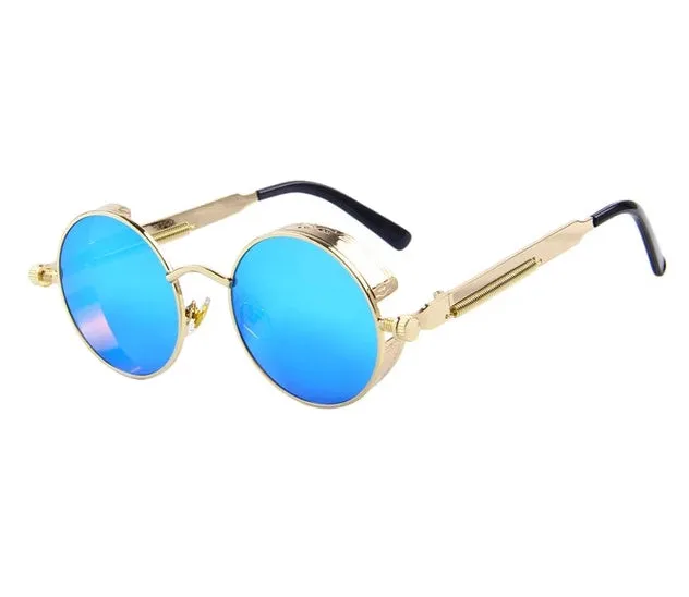 Vintage Women Steampunk Sunglasses UV400
