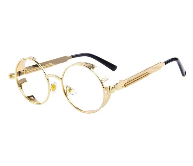Vintage Women Steampunk Sunglasses UV400