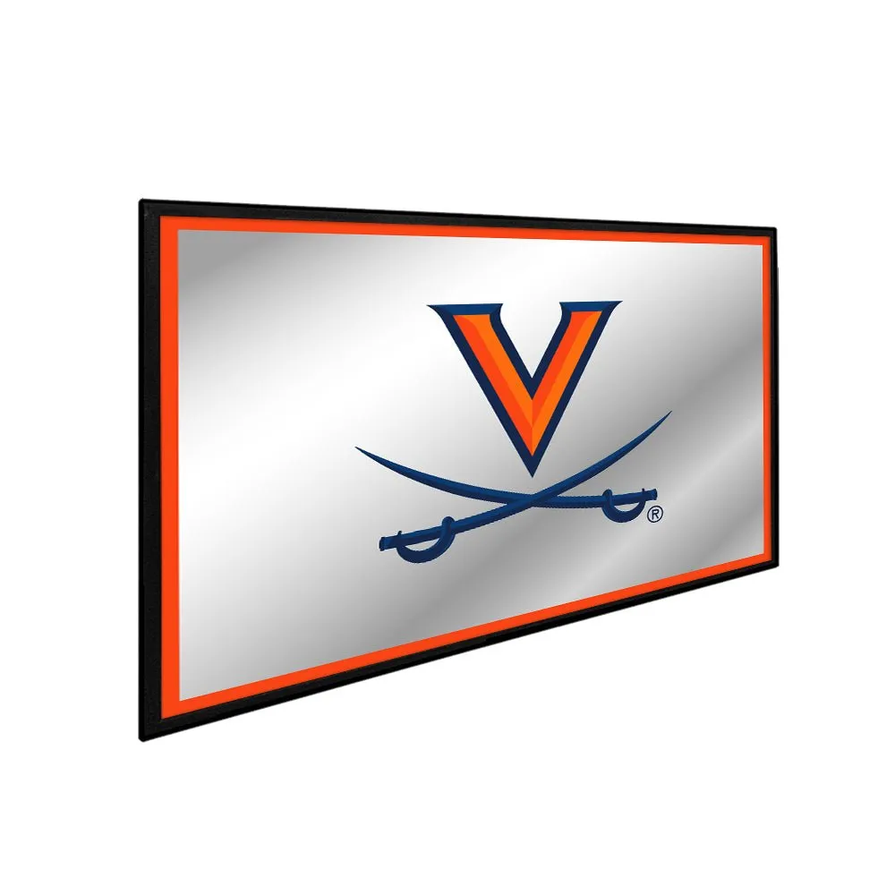 Virginia Cavaliers: Framed Mirrored Wall Sign