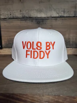 Vols By Fiddy Vintage Snapback Hat Cap Custom Embroidery