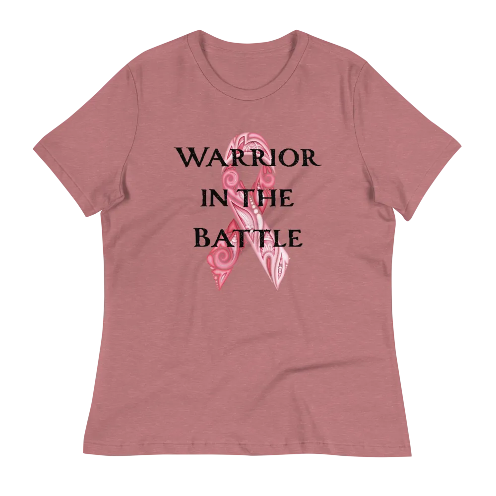 Warrior in the Battle Women's Relaxed T-Shirt