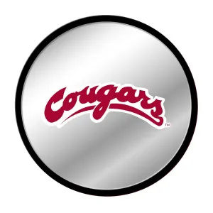 Washington State Cougars: Modern Disc Mirrored Wall Sign