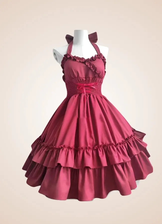 Women's Vintage Lolita Dress