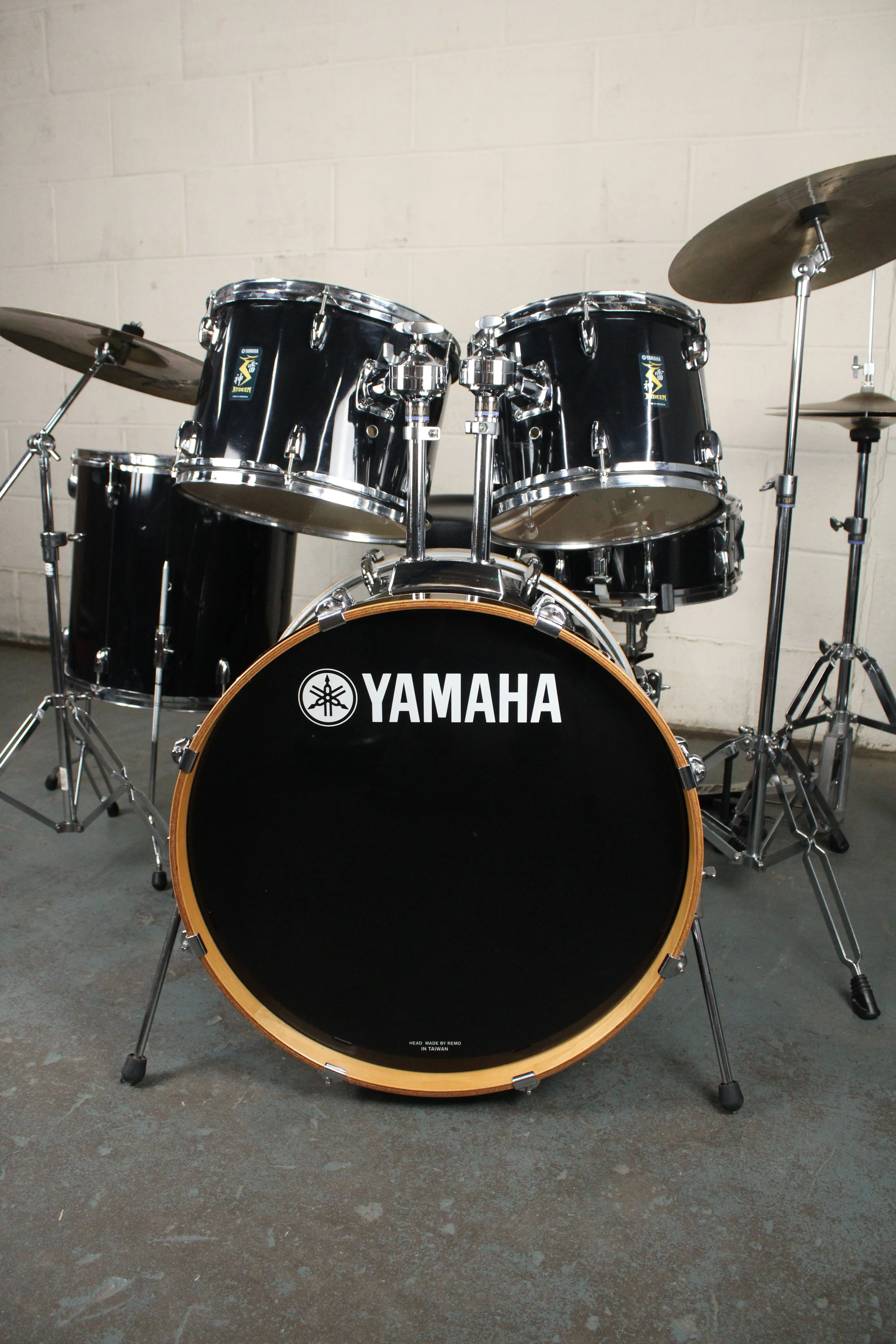 Yamaha Rydeen 22" Drum Kit / Double Kick Pedal - USED